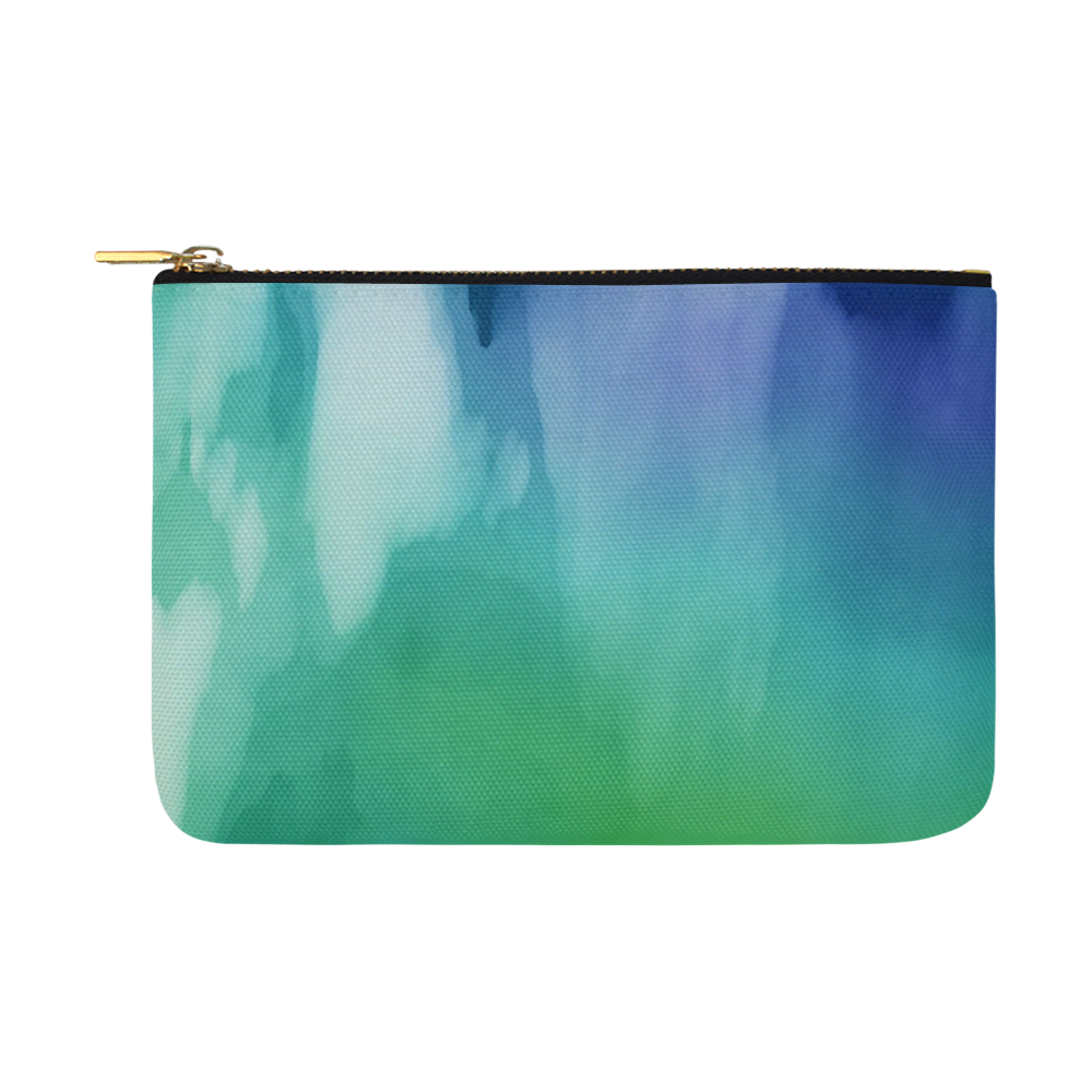 Abstract Watercolor B  by FeelGood Carry-All Pouch 12.5''x8.5''
