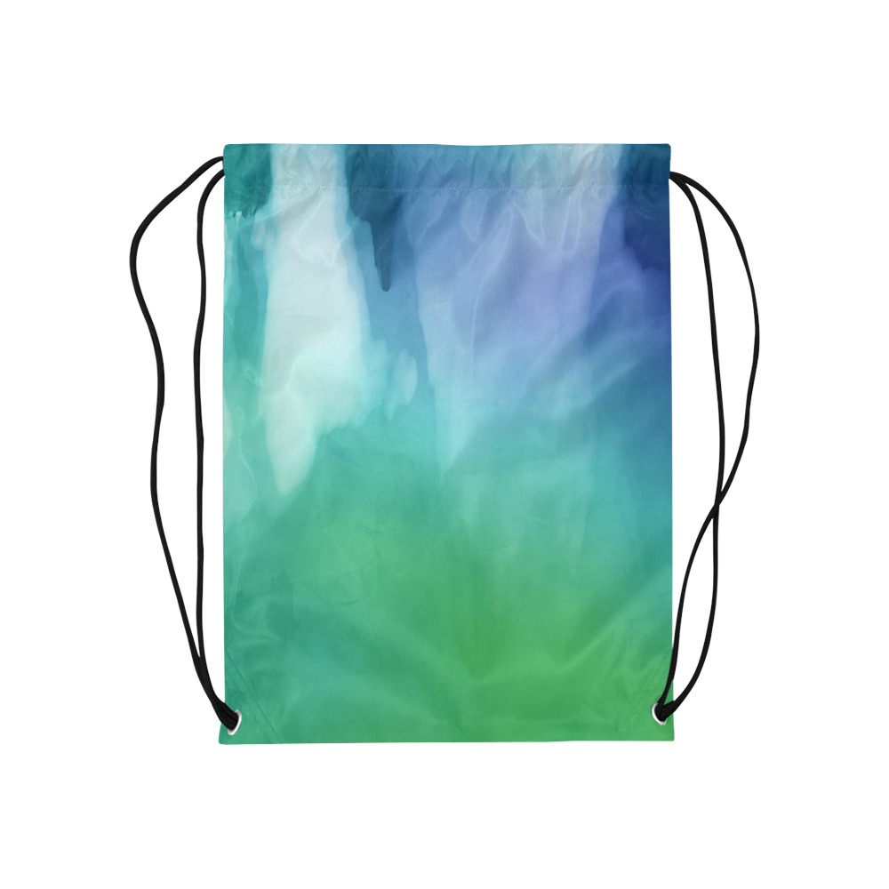 Abstract Watercolor B  by FeelGood Medium Drawstring Bag Model 1604 (Twin Sides) 13.8"(W) * 18.1"(H)