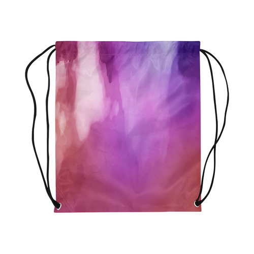 Abstract Watercolor A  by FeelGood Large Drawstring Bag Model 1604 (Twin Sides)  16.5"(W) * 19.3"(H)