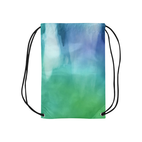 Abstract Watercolor B  by FeelGood Small Drawstring Bag Model 1604 (Twin Sides) 11"(W) * 17.7"(H)