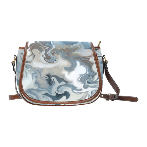 Blue Waves Saddle Bag/Large (Model 1649)