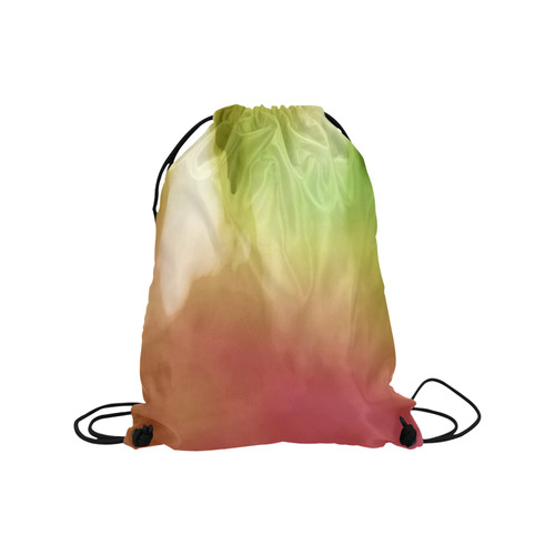 Abstract Watercolor C  by FeelGood Medium Drawstring Bag Model 1604 (Twin Sides) 13.8"(W) * 18.1"(H)