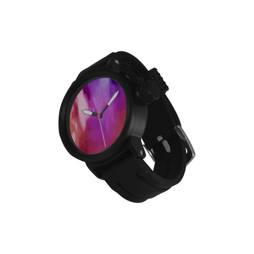 Abstract Watercolor A  by FeelGood Men's Sports Watch(Model 309)