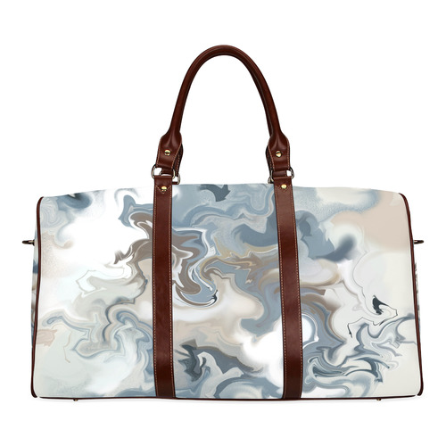 Blue Waves Waterproof Travel Bag/Small (Model 1639)