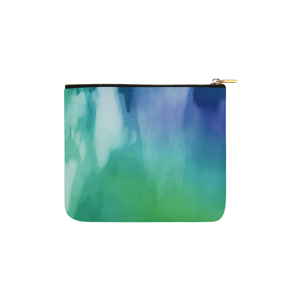 Abstract Watercolor B  by FeelGood Carry-All Pouch 6''x5''