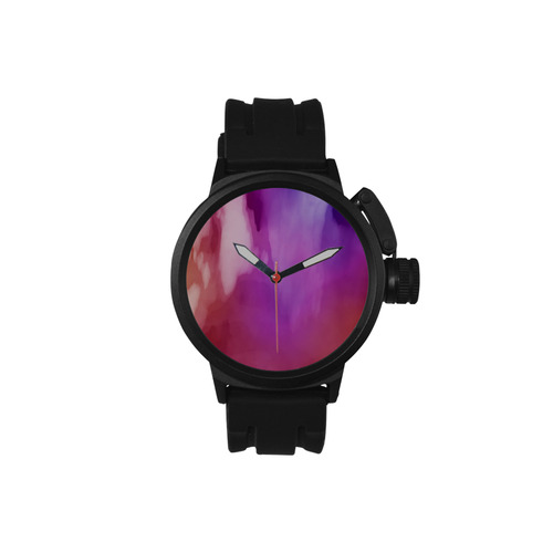 Abstract Watercolor A  by FeelGood Men's Sports Watch(Model 309)
