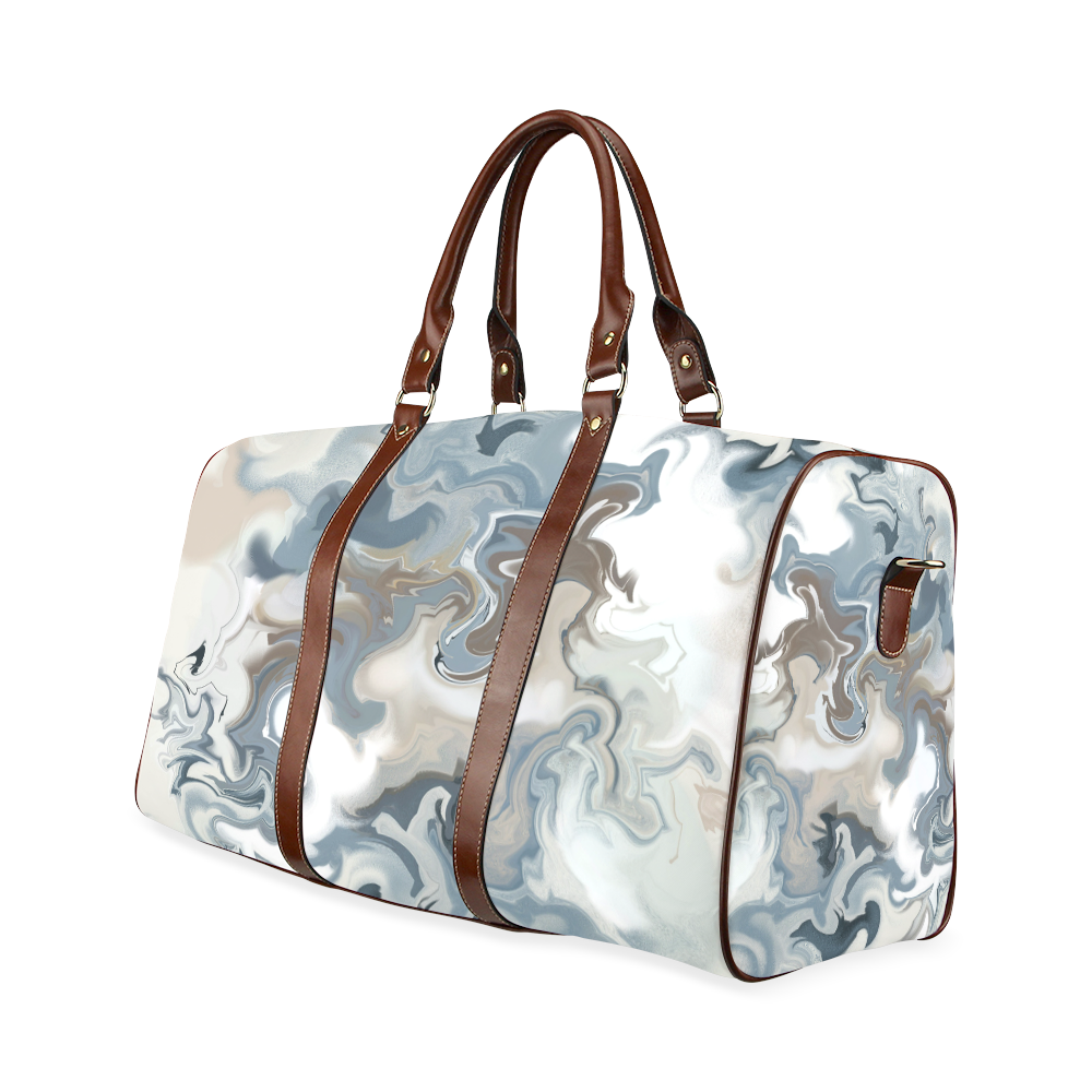 Blue Waves Waterproof Travel Bag/Large (Model 1639)