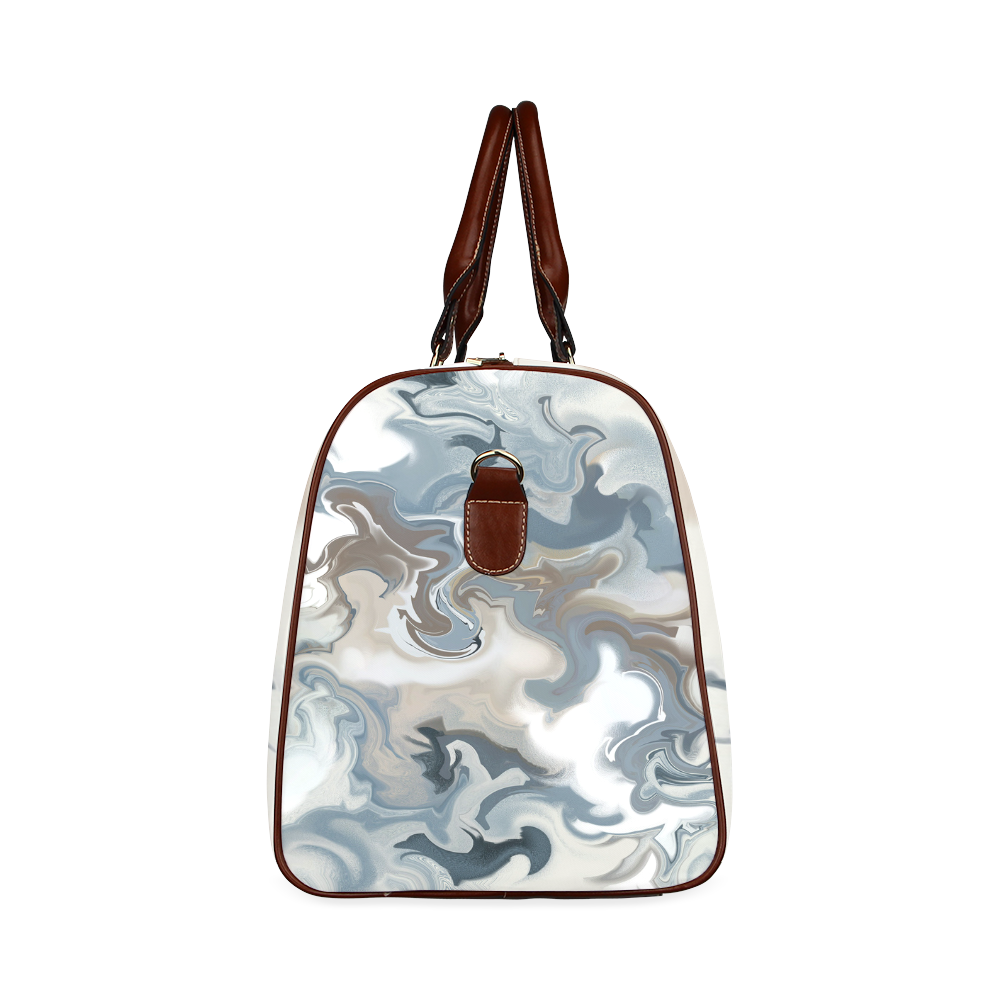 Blue Waves Waterproof Travel Bag/Large (Model 1639)