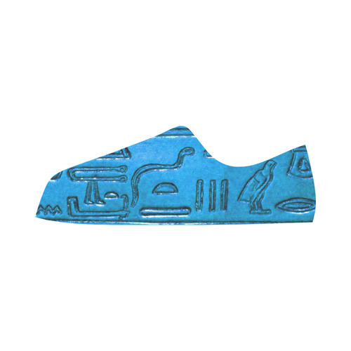Hieroglyphs20161213_by_JAMColors Microfiber Leather Men's Shoes/Large Size (Model 031)