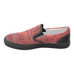 Hieroglyphs20161225_by_JAMColors Slip-on Canvas Shoes for Men/Large Size (Model 019)