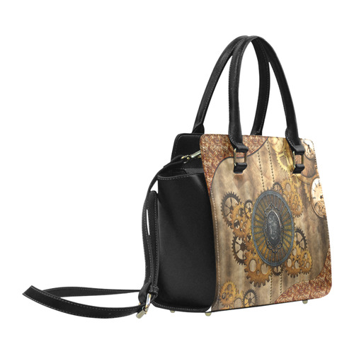 Steampunk, elegant, noble design Classic Shoulder Handbag (Model 1653)