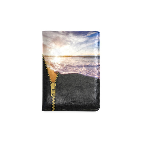 ZIPPER gold Sunset Beach Custom NoteBook A5
