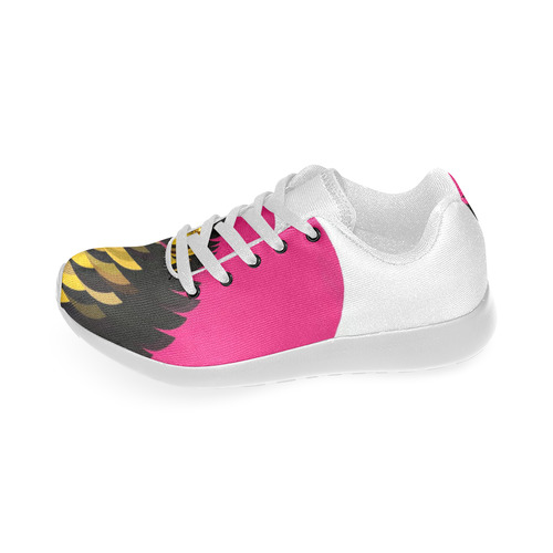 Pink Pattern by Artdream Women’s Running Shoes (Model 020)