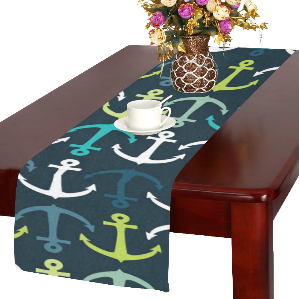 anchor Table Runner 14x72 inch