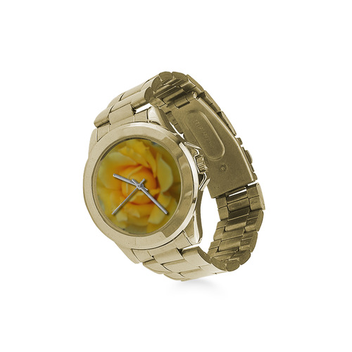 yellow rose Custom Gilt Watch(Model 101)