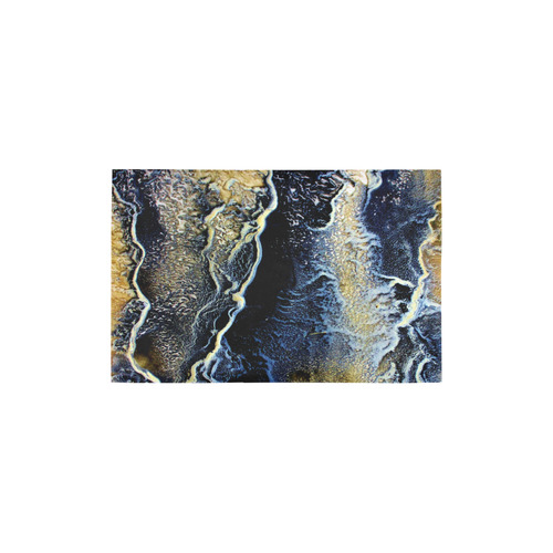 Space Universe Marbling Area Rug 2'7"x 1'8‘’