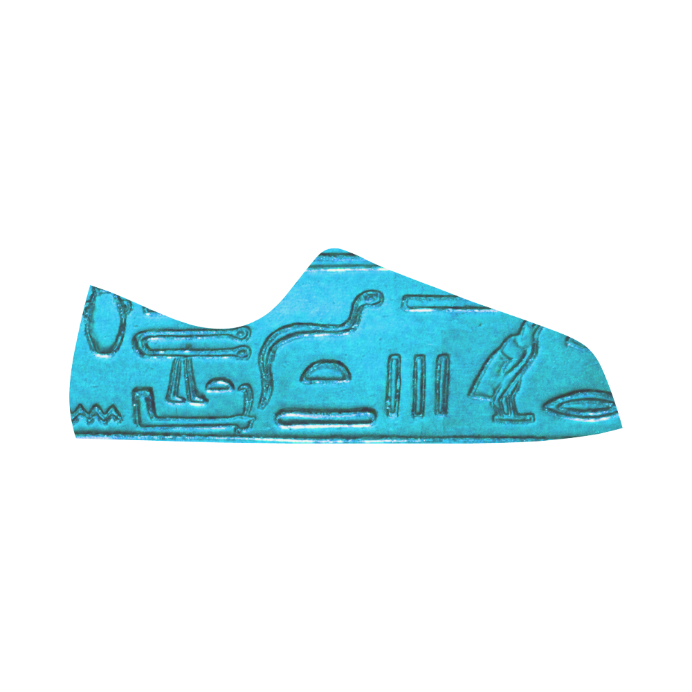 Hieroglyphs20161214_by_JAMColors Aquila Microfiber Leather Men's Shoes (Model 031)