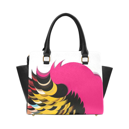Pink Pattern by Artdream Classic Shoulder Handbag (Model 1653)