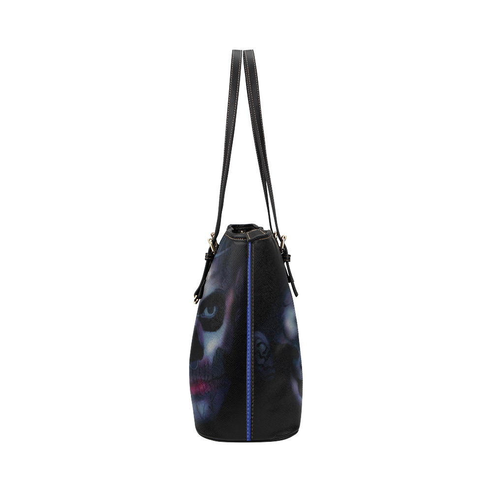 gaga (1) Leather Tote Bag/Large (Model 1651)