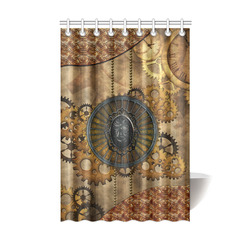 Steampunk, elegant, noble design Shower Curtain 48"x72"