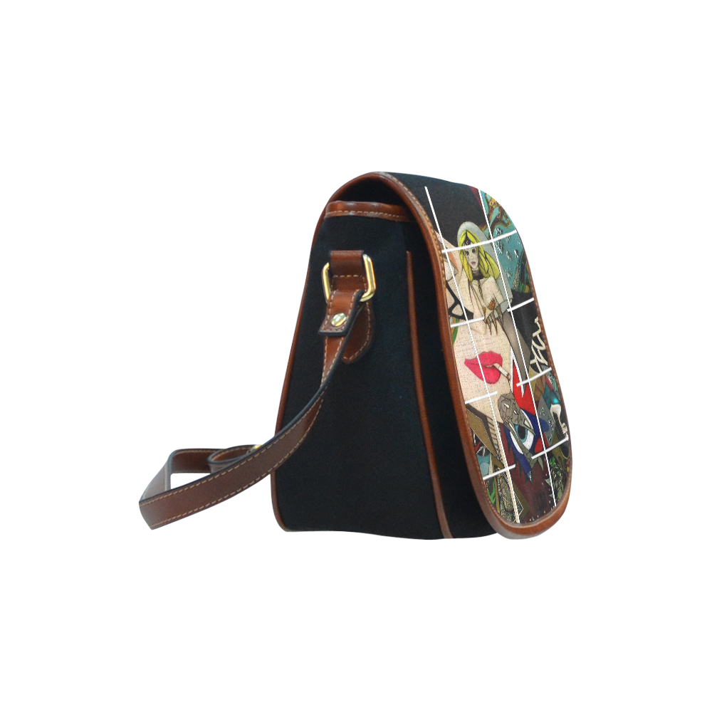 Wish Saddle Bag/Small (Model 1649)(Flap Customization)