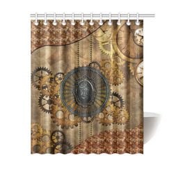 Steampunk, elegant, noble design Shower Curtain 60"x72"
