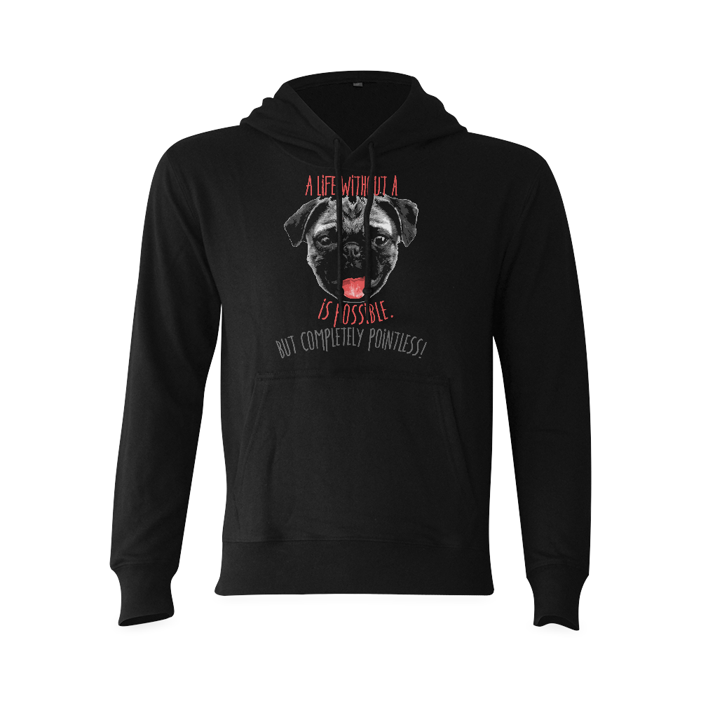 A life without a PUG / carlin is possible but … Oceanus Hoodie Sweatshirt (Model H03)