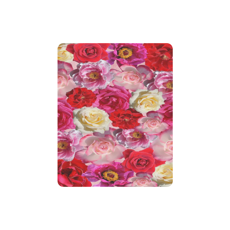 Bed Of Roses Rectangle Mousepad