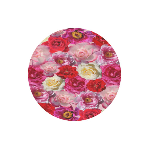 Bed Of Roses Round Mousepad
