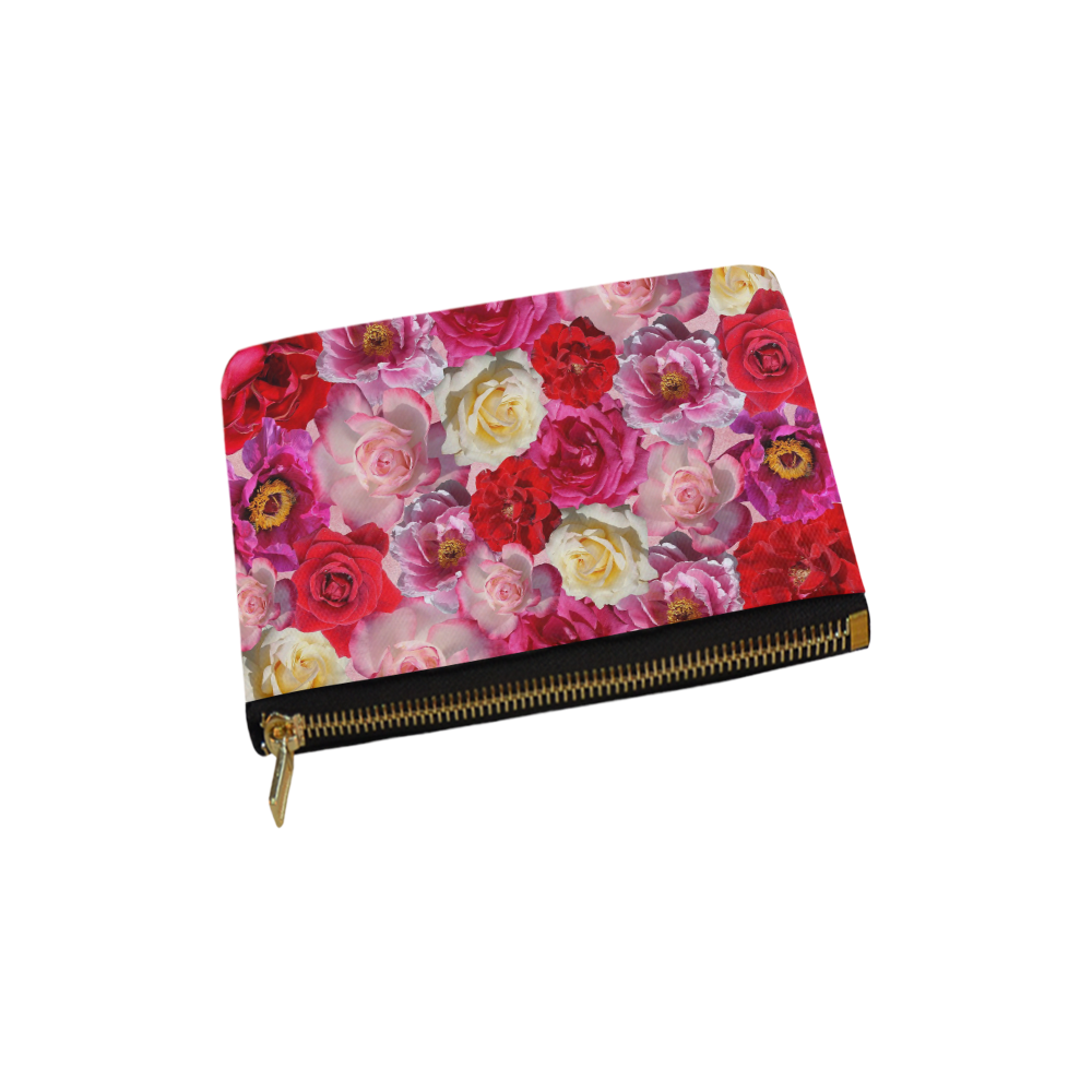 Bed Of Roses Carry-All Pouch 6''x5''