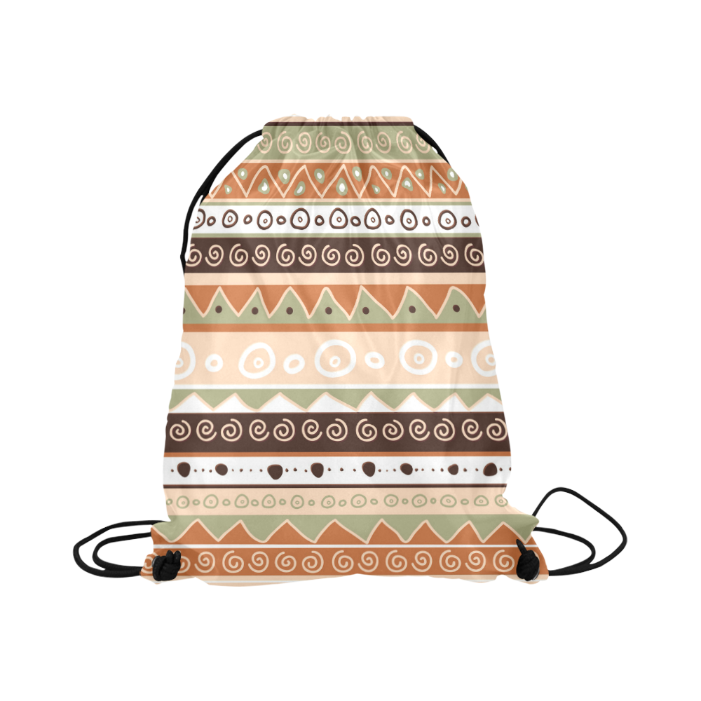 Tans Tribal Large Drawstring Bag Model 1604 (Twin Sides)  16.5"(W) * 19.3"(H)