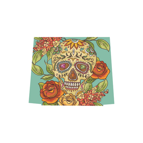 sugar skull Euramerican Tote Bag/Small (Model 1655)