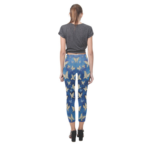 art butterflies Capri Legging (Model L02)