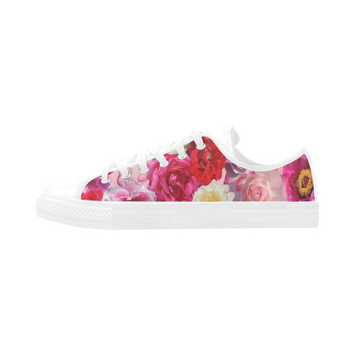 Bed Of Roses Aquila Microfiber Leather Women's Shoes (Model 031)