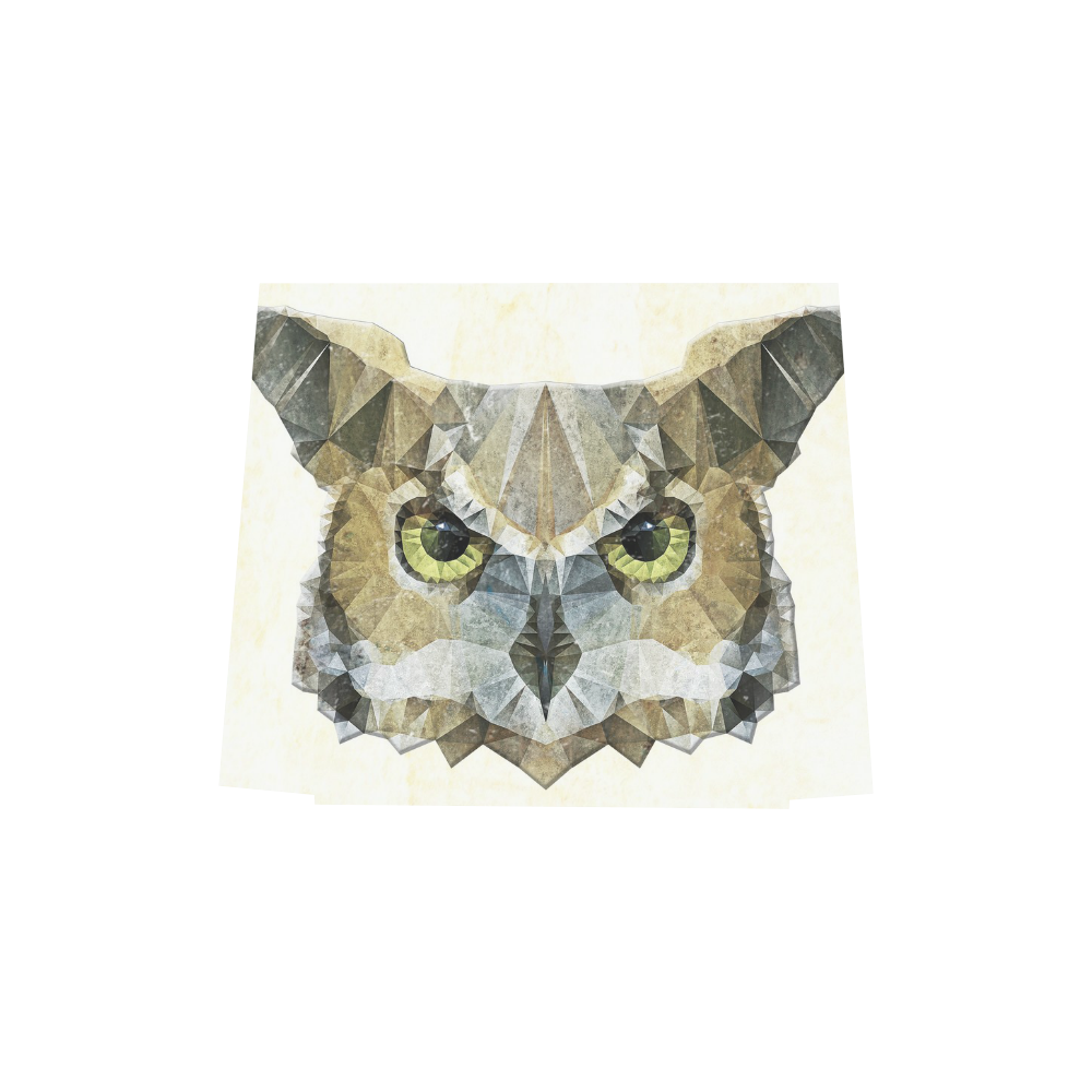 polygon owl Euramerican Tote Bag/Small (Model 1655)