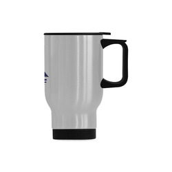 Sailboat Travel Mug (Silver) (14 Oz)