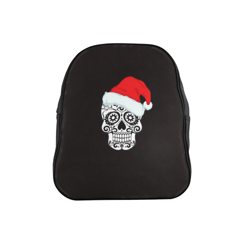 christmas skull 2 School Backpack (Model 1601)(Small)
