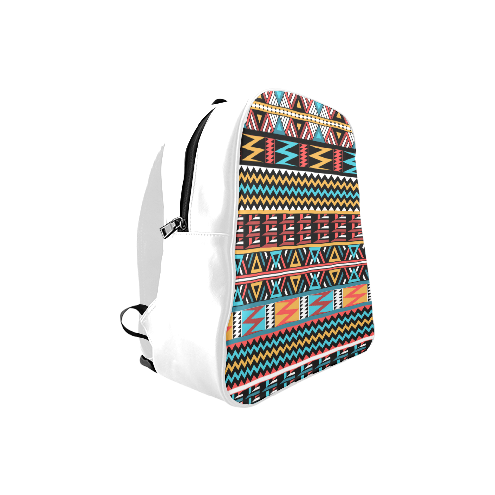 aztec pattern School Backpack (Model 1601)(Medium)
