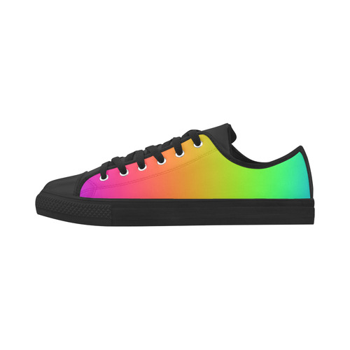 Love the Rainbow Aquila Microfiber Leather Women's Shoes (Model 031)