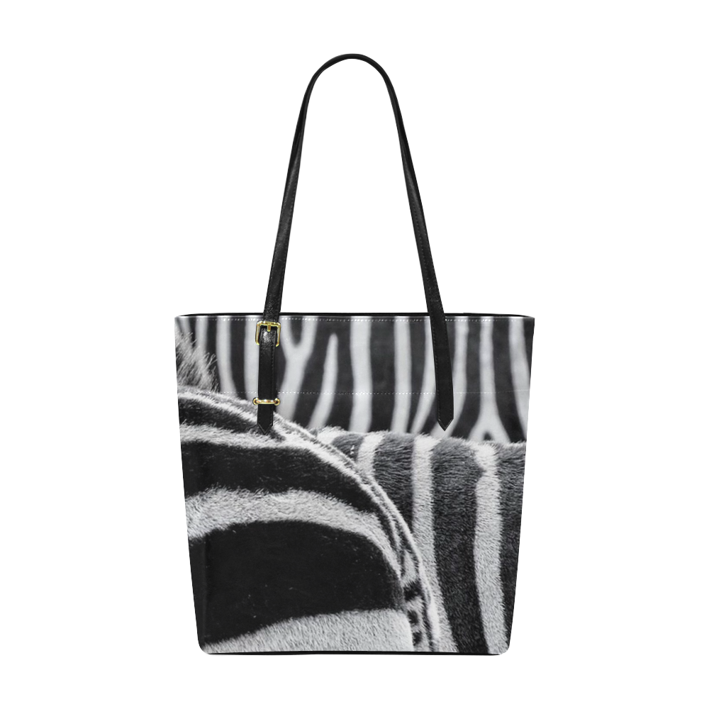 several zebras by JamColors Euramerican Tote Bag/Small (Model 1655 ...