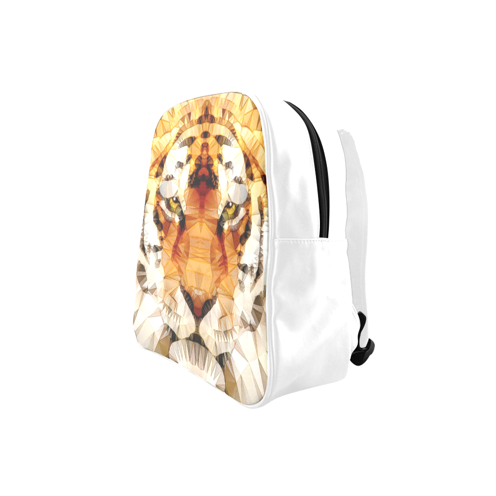 abstract tiger School Backpack (Model 1601)(Small)