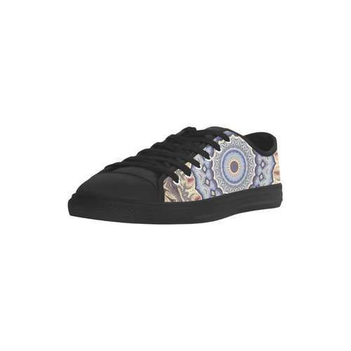 Soft and Warm Mandala Aquila Microfiber Leather Women's Shoes (Model 031)