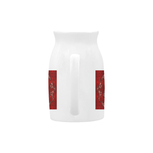 The celtic sign in red colors Milk Cup (Large) 450ml