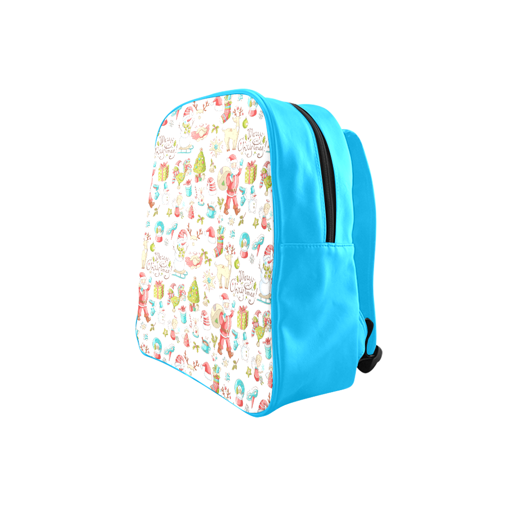 christmas doodles School Backpack (Model 1601)(Small)