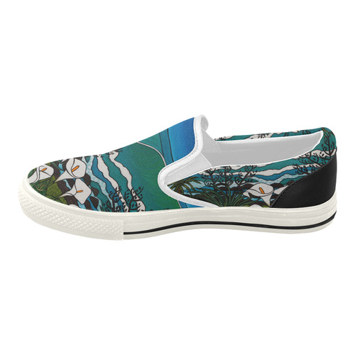 untitled (1 of 1) - Copy Women's Slip-on Canvas Shoes (Model 019)