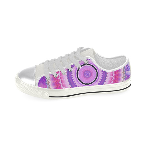 Freshness Energy Mandala Canvas Women's Shoes/Large Size (Model 018)