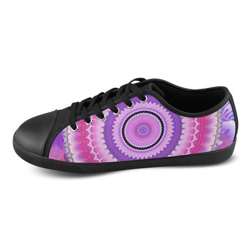 Freshness Energy Mandala Canvas Shoes for Women/Large Size (Model 016)