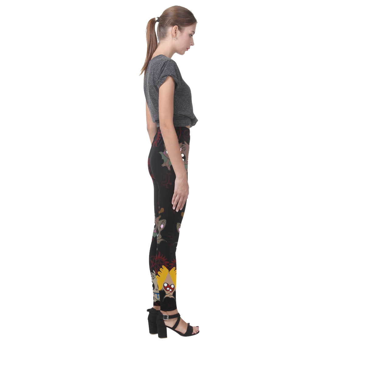 SuperBATural Cassandra Women's Leggings (Model L01)