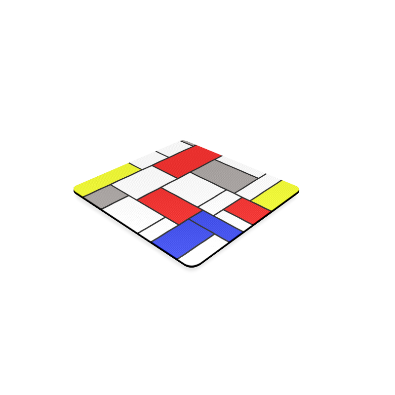 Mondrian style Square Coaster