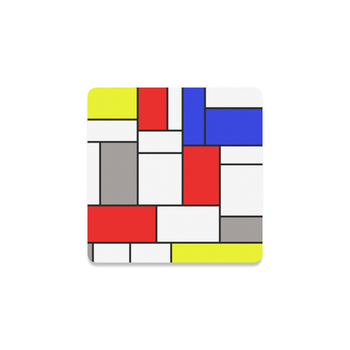 Mondrian style Square Coaster
